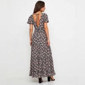 Rixo Floral Print Maxi Dress, NWT!